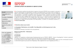 cppap.fr website preview