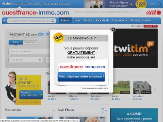ouestfrance-immo.com website preview