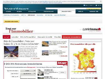 yahoo.lavieimmo.com website preview