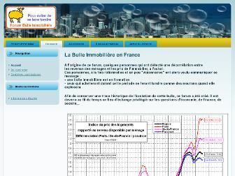 bulle-immobiliere.org website preview