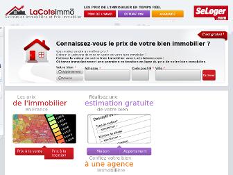 lacoteimmo.com website preview