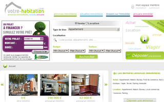 votre-habitation.com website preview
