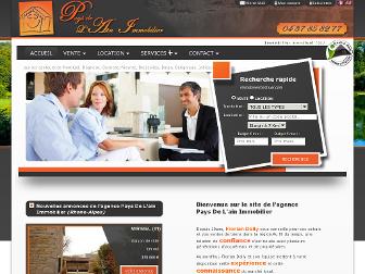 immobiliermontluel.com website preview