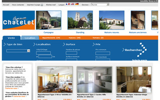 agence-chatelet.fr website preview