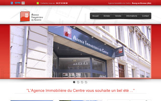 agenceimmobiliereducentre.fr website preview