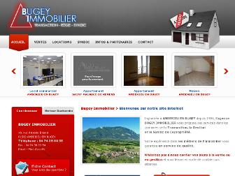 bugeyimmobilier.com website preview