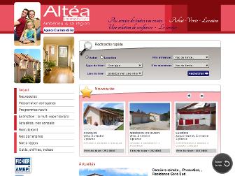 altea-immobilier.fr website preview