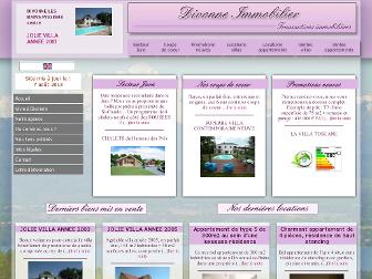 divonneimmo.com website preview