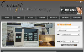concept-immo.pro website preview