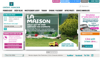creditfoncier.fr website preview