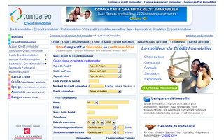 credit-immobilier.compareo.net website preview