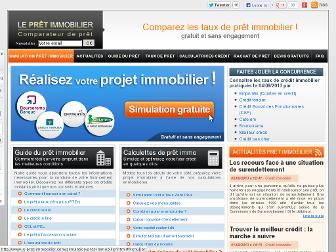 le-pret-immobilier.com website preview