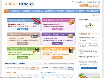creditdomus.com website preview
