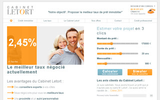 cabinet-letort.com website preview