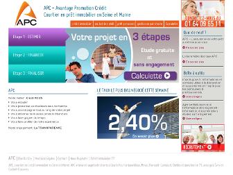 apc77.fr website preview