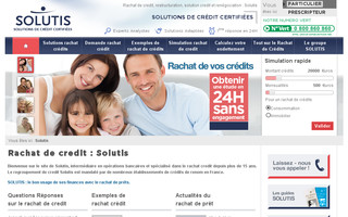 solutis.fr website preview