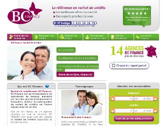bcfinance.fr website preview