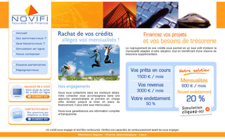 novifi.fr website preview