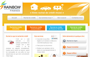 rainbow-finance.fr website preview