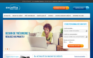 excellia-finance.fr website preview