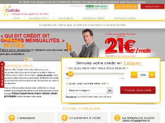 cofidis.fr website preview