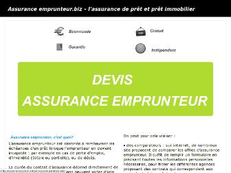 assuranceemprunteur.biz website preview