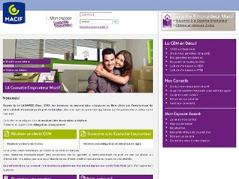 macif.securimut.fr website preview