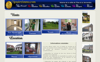 notaire-immo.com website preview