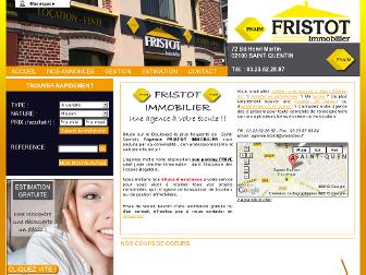 fristot-immobilier.com website preview