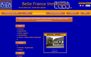 bellefranceimmo.com website preview