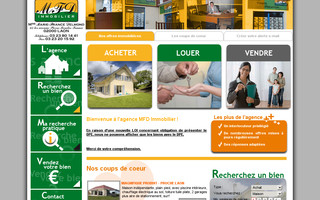 mfd-immobilier.fr website preview