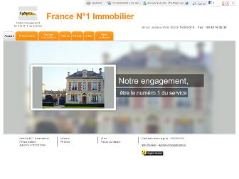 france-immobilier-soissons.fr website preview