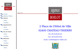 agence-boilot.com website preview