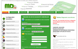 meilleur-diagnostic.com website preview