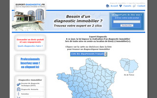 expert-diagnostic.fr website preview