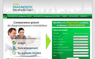 mon-diagnostic-immobilier.com website preview