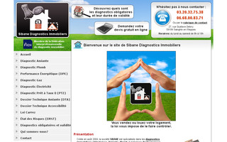 diagnostic-sibane.com website preview