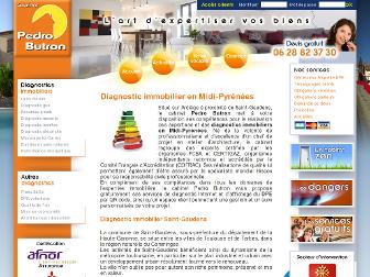 pbutron-diagnostics.fr website preview