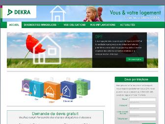 dekra-immobilier.fr website preview