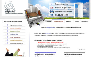norddiagnostics.com website preview