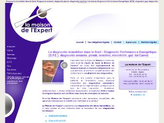 lamaisondelexpert.fr website preview