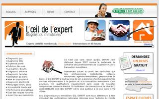 oeil-expert.fr website preview