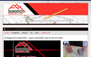 aa-diagnostics-immobilier.com website preview
