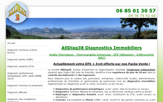 diagnostics-immobiliers-alldiag38.com website preview