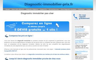 diagnostic-immobilier-prix.fr website preview