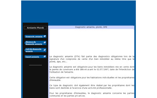 diagnostic-amiante.net website preview