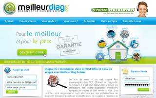 meilleurdiag-colmar.com website preview