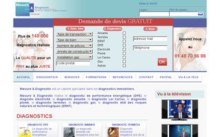 mesurediagnostic.com website preview