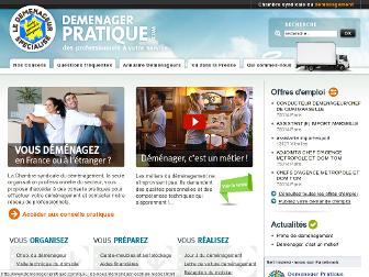 demenager-pratique.com website preview