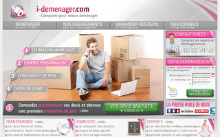 i-demenager.com website preview